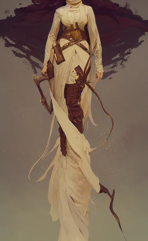 Image similar to a personification of the country saudi arabia, highly detailed, digital painting, artstation, concept art, sharp focus, illustration, art by greg rutkowski and alphonse mucha