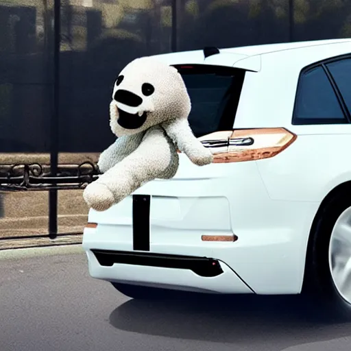 Prompt: dababy the rapper as a car