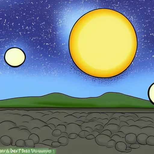 Image similar to wikihow, how you can hide the sun, illustration