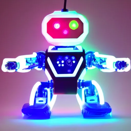 Image similar to “ rgb gamer robot ”