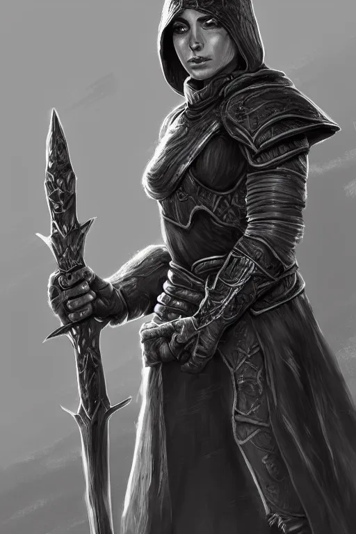Image similar to battle mage | the elder scrolls style | digital painting | highly detailed | ultra realistic