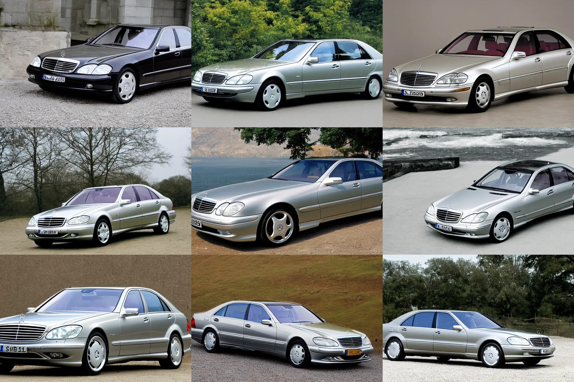 Prompt: mercedes - benz s 1 9 9 8 - 2 0 0 5