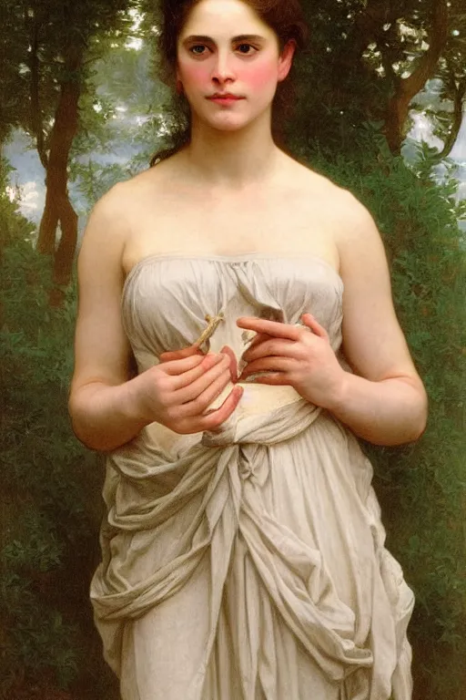 Image similar to portrait of Rob Lowe, bouguereau