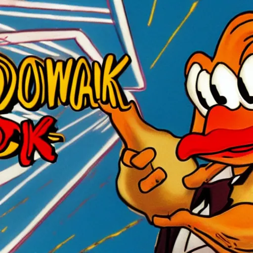 Image similar to howard the duck