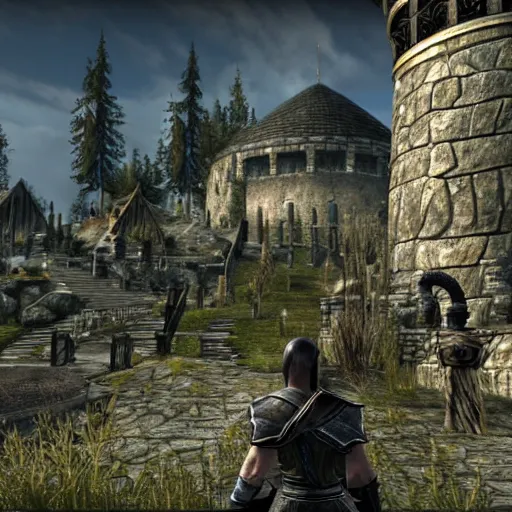 Image similar to hd screenshot of the elder scrolls 6