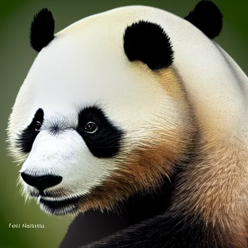 Prompt: realistic panda