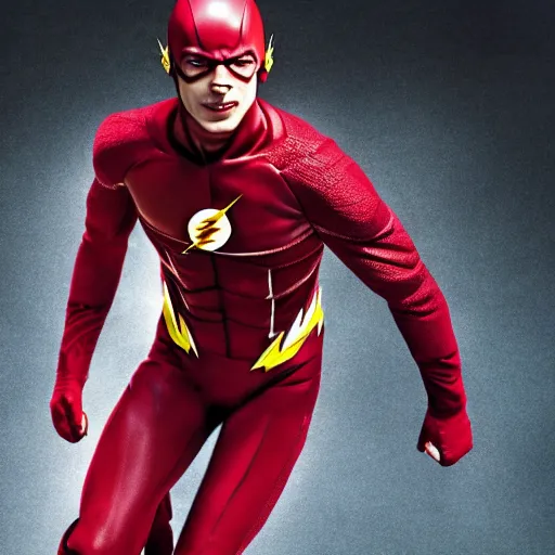 Prompt: ezra miller as flash left the cineman, trending on hollywood reporter