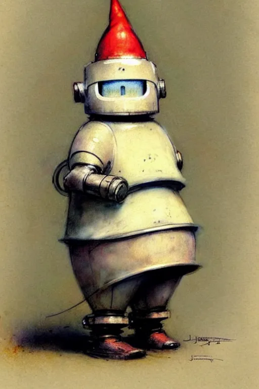 Image similar to ( ( ( ( ( 1 9 5 0 s robot knome fat. muted colors. ) ) ) ) ) by jean - baptiste monge!!!!!!!!!!!!!!!!!!!!!!!!!!!!!!