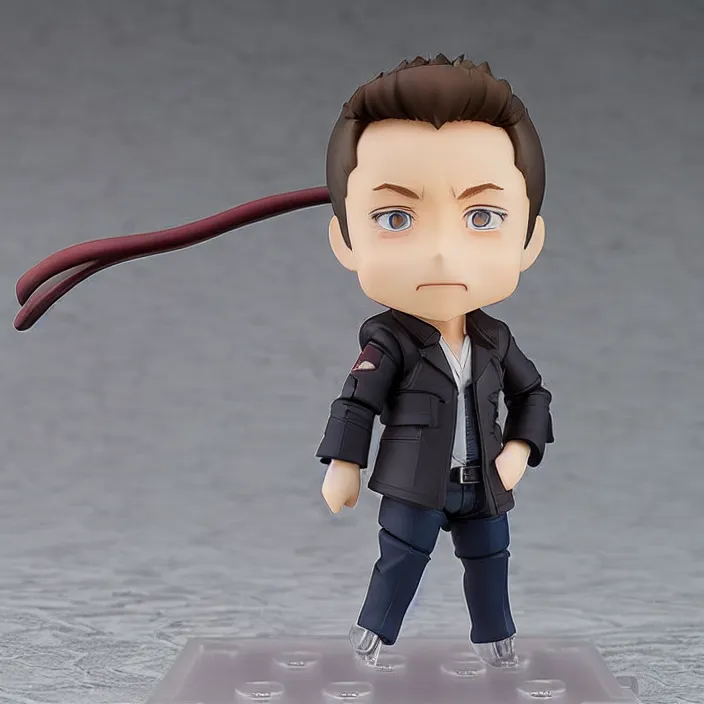 Image similar to One! Anime Nendoroid figurine of Elon Musk, fantasy, figurine , product photo