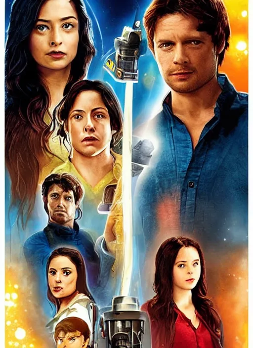 Image similar to new movie poster of Firefly