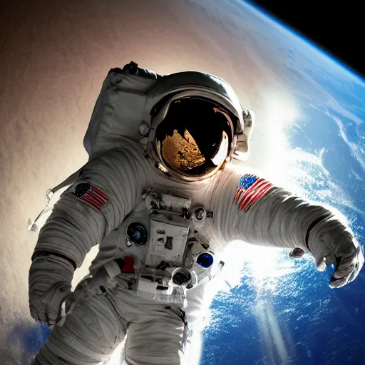 Image similar to an astronaut lounging in the beach, dramatic lighting, cinematic, extremly high detail, photorealistic, cinematic lighting, nasa footage