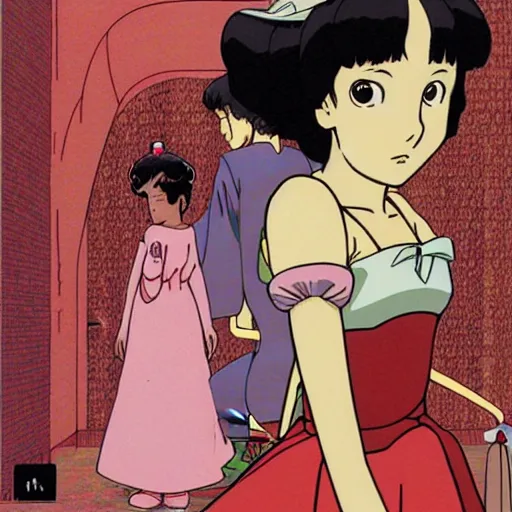 Image similar to princess by satoshi kon