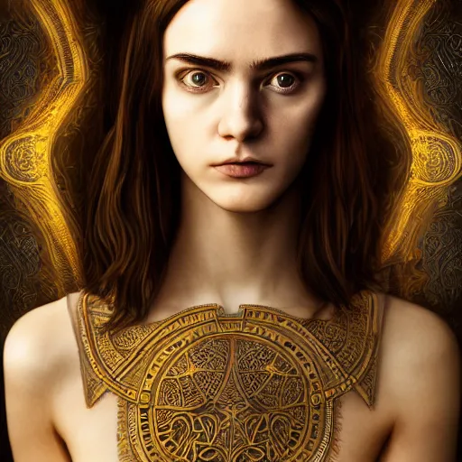 Prompt: centered detailed portrait which looks like from Harry Potter by Tom Richmond, realistic character concept, identical eyes, gazing eyes, beautiful eyes medium shot, elegant pose, fantasy, illustration, slender symmetrical face and body, cinematic lighting, hyperdetailed, 8k resolution, high resolution, single face, insanely detailed and intricate, beautiful, elegant, golden ratio, dark fractal background, vfx, postprocessing, alluring, crystal blue eyes.