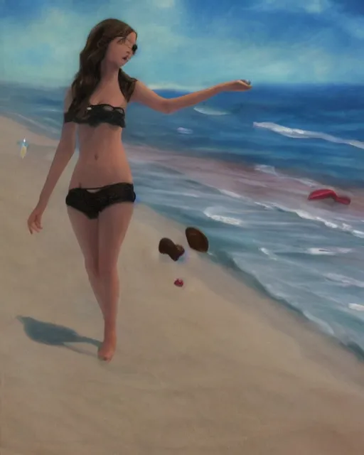 Image similar to spring break regrets hyperrealistic neo-romanticism, surrealism, rule of thirds