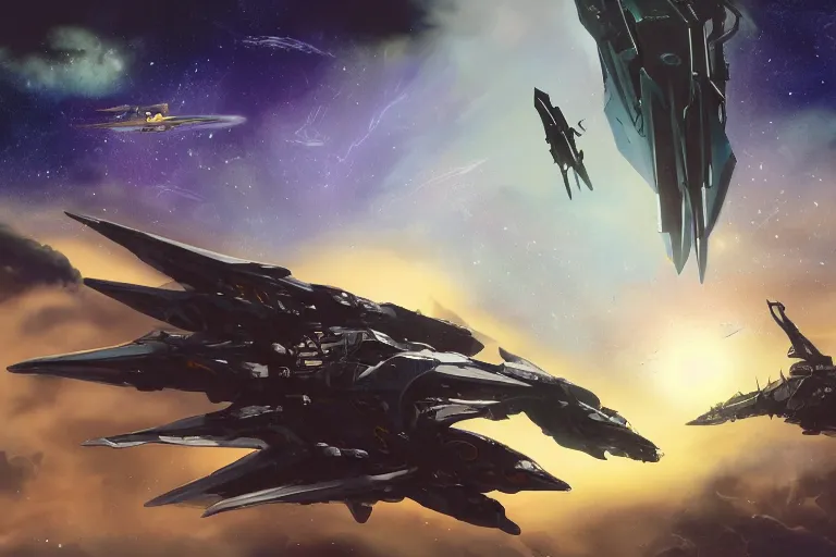 Image similar to a pterodactyl mecha, pteranadon styling fighter-jet sized, smooth, john berkey white plastic panels, robotech styling Raymond Swanland and Jessica Rossier nebula like clouds in space background near a ringed gas giant, distant explosions cinematic lighting, hyper detailed hyper detailed, 8k, ultra realistic, cinematic lighting, ultra wide 35mm lens, Boeing Concept Art