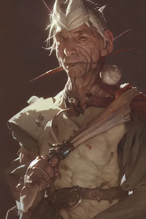 Image similar to Goblin Slayer portrait by Stanley Artgerm Lau, greg rutkowski, thomas kindkade, alphonse mucha, loish, norman Rockwell