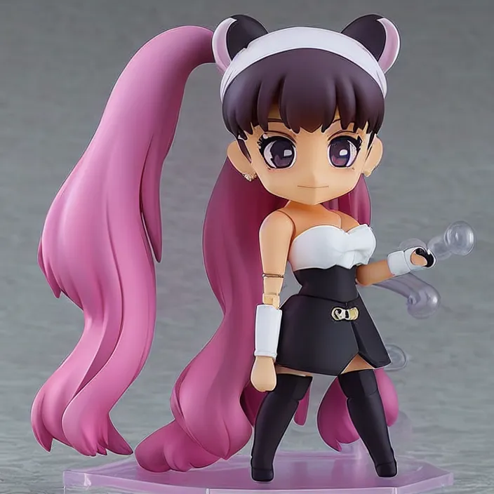 Image similar to ariana grande, an anime nendoroid of ariana grande, figurine, detailed product photo