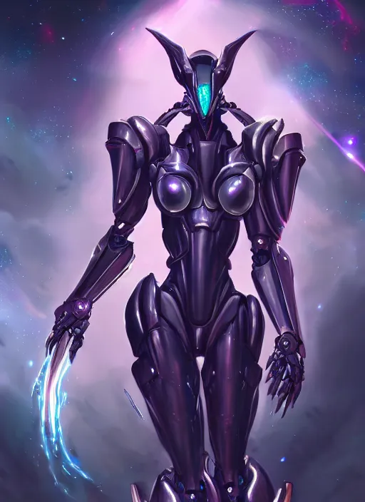 Prompt: cinematic goddess shot, cosmic sized perfectly proportioned stunning beautiful hot anthropomorphic robot mecha female dragon, nebula background, larger than galaxies, galaxy being held by sharp claws, sleek silver armor, epic proportions, epic size, epic scale, ultra detailed digital art, furry art, macro art, dragon art, giantess art, warframe fanart, furaffinity, deviantart