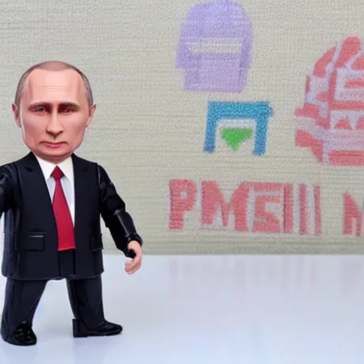 Prompt: vladimir putin as nendroid