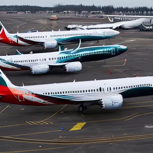 Image similar to scandal : boeing's 7 3 7 max disaster