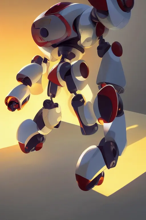 Image similar to metabots medabots medarotto medarot robot minimalist comics, behance hd by jesper ejsing, by rhads, makoto shinkai and lois van baarle, ilya kuvshinov, rossdraws global illumination ray tracing hdr radiating a glowing aura