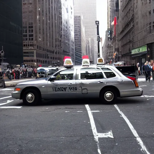 Image similar to chrome new york taxi