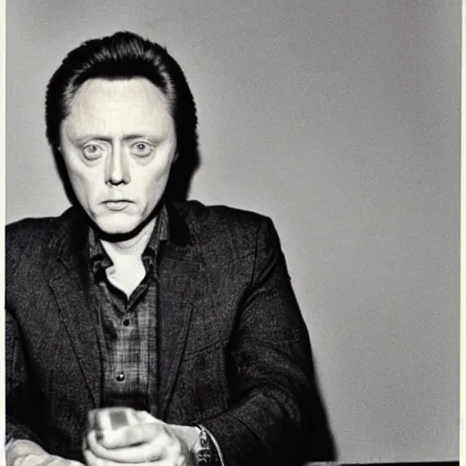 Image similar to photo christopher walken in ussr