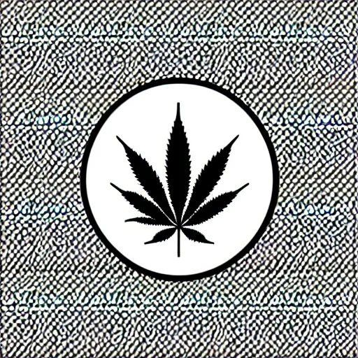 Image similar to Weed logo illustration, marijuana icon, vector design, company artstyle