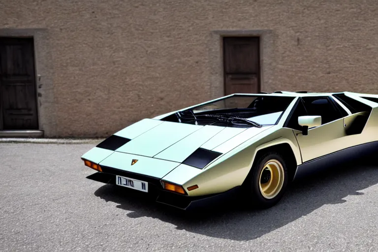 Image similar to lamborghini countach