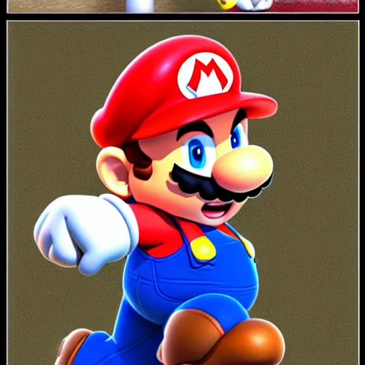 Prompt: supermario