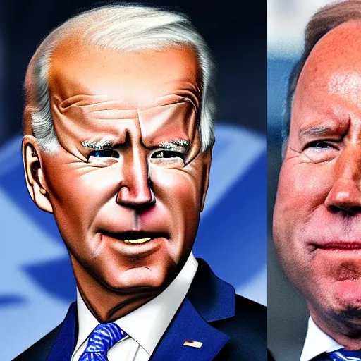 Prompt: a fusion between Joe Biden and Alex jones , high definition, 8k, hdr