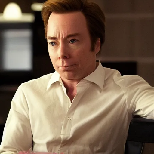 Image similar to jimmy mcgill going super sayian