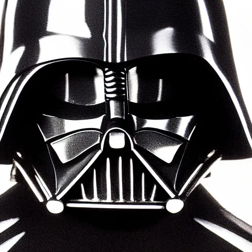 Image similar to close up of darth vader,