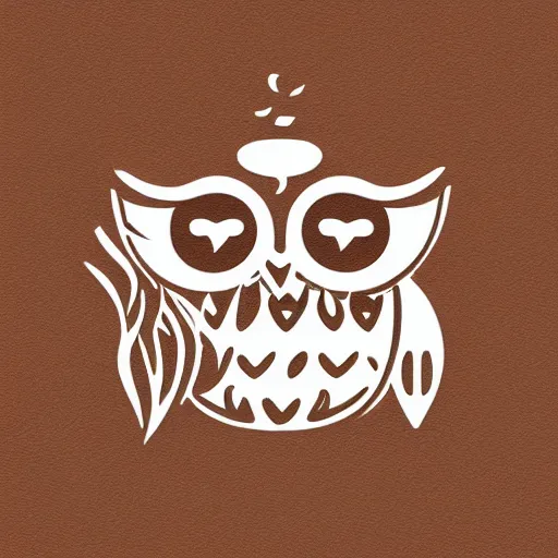 Image similar to a logo design of owl coffee shop