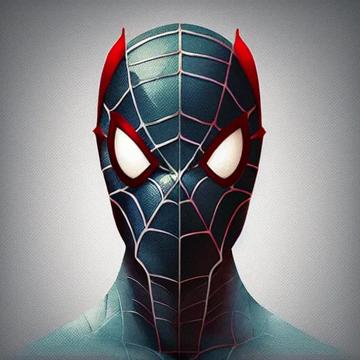 Image similar to face icon stylized minimalist spiderman, loftis, cory behance hd by jesper ejsing, by rhads, makoto shinkai and lois van baarle, ilya kuvshinov, rossdraws global illumination