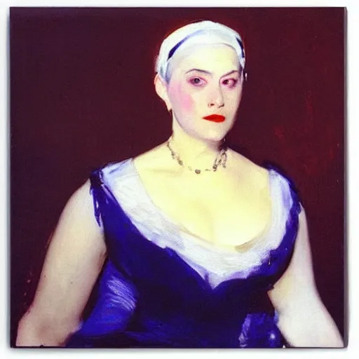 Image similar to “madame x by John singer Sargent”