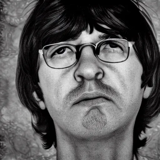 Prompt: the beatles lost member sclabadeia face portrait, realistic, hdr, clear image, hdd, rtx on, dynamic lighting,