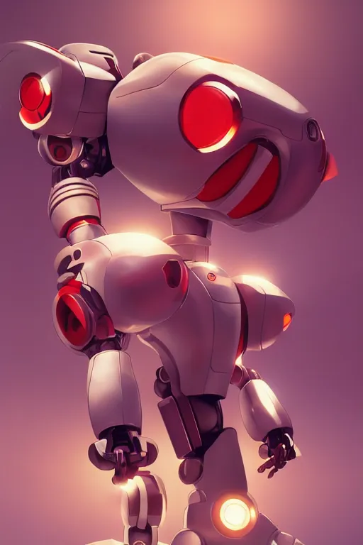 Image similar to metabots medabots medarotto medarot robot minimalist comics, behance hd by jesper ejsing, by rhads, makoto shinkai and lois van baarle, ilya kuvshinov, rossdraws global illumination ray tracing hdr radiating a glowing aura