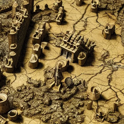 Prompt: a award winning closeup photo of a stopmotion animation filming set of game of thrones entire map