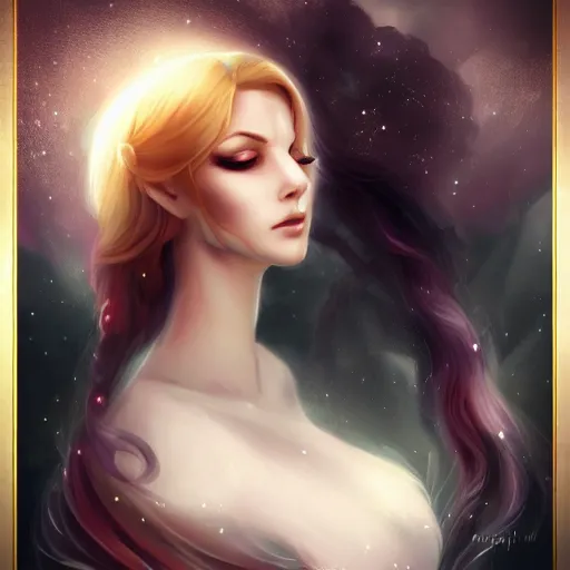 Image similar to fantasy horse inspired by Charlie bowater,Anna Dittmann