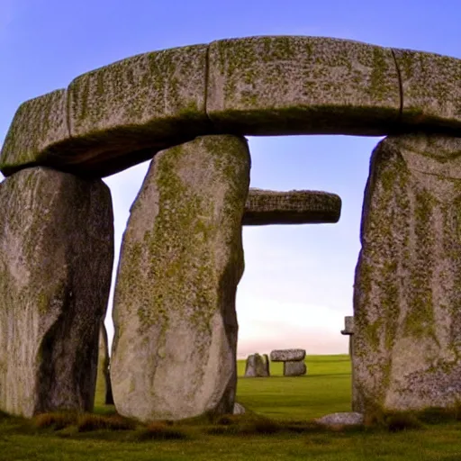 Image similar to stonehenge on the mood