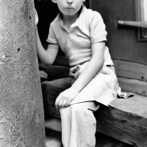 Image similar to Stunning tomboy portraits by Marianne Breslauer, 1930s