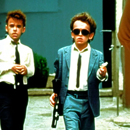 Image similar to Reservoir dogs starring babies stills from film by Quentin Tarantino