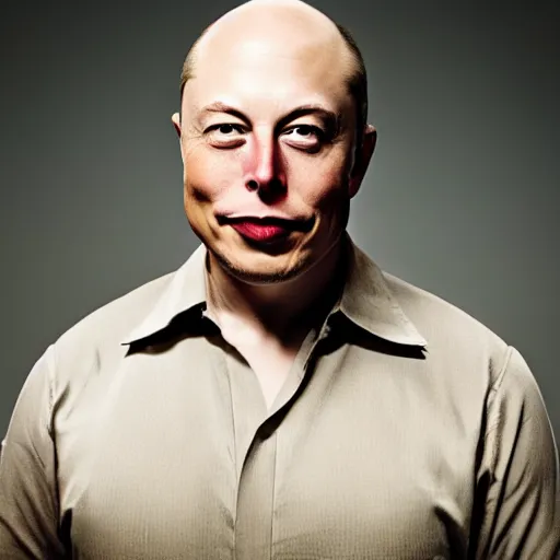 Image similar to Photography of Bald Elon Musk