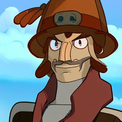 Prompt: Rufus from Deponia