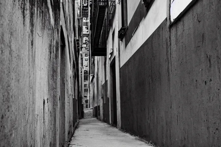 Prompt: unnamed alley, 5 0 mm