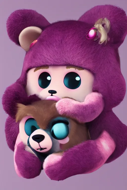 Image similar to portrait of cuddle team leader, 8 k, octane render