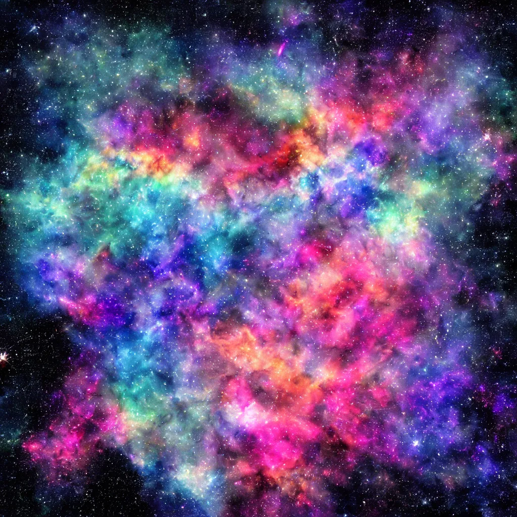 Prompt: prismatic nebula