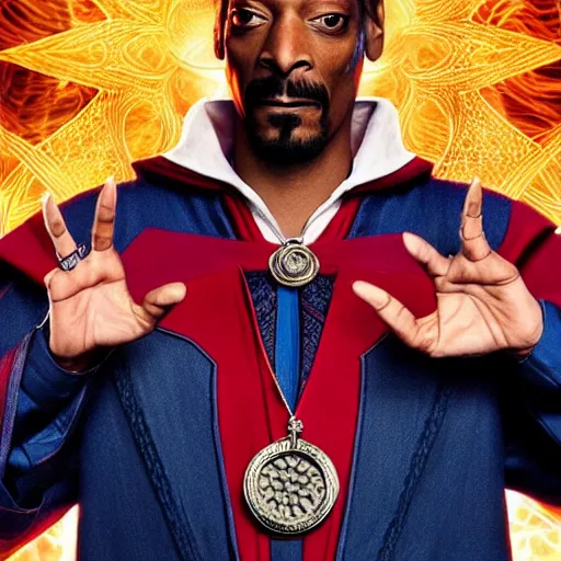 Image similar to snoop dogg as doctor strange, marvel cinematic universe, 2 k photo