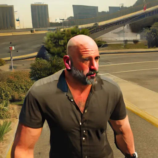 Image similar to Bill Goldberg in GTA 5